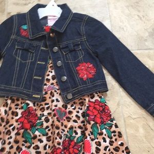 New dress and jean jacket set